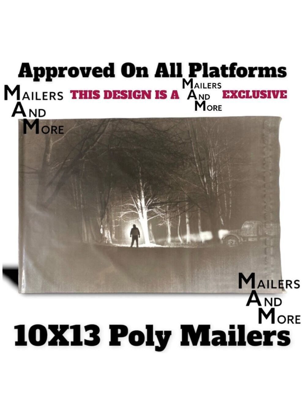 25 10X13 Midnight Creeps Poly Mailers PRICE FIRM Fall - Picture 10 of 15